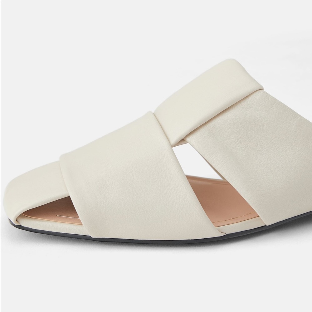 ZARA Join Life Leather Mules - Picture 6 of 8